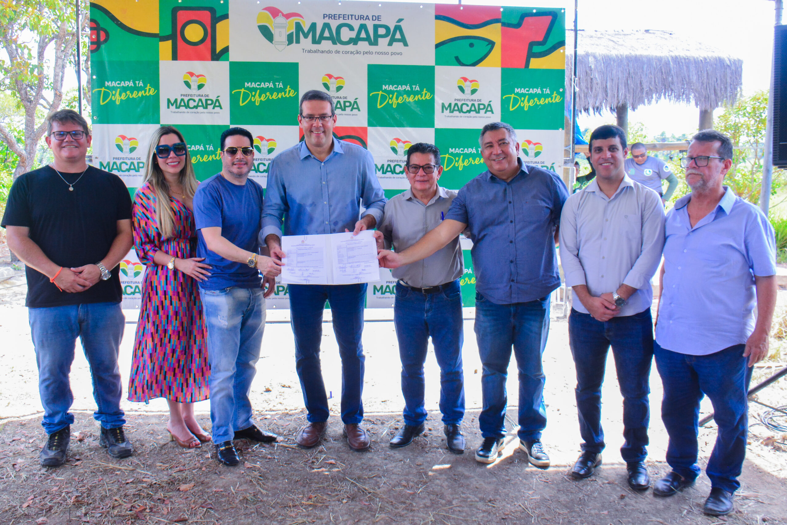 Ordem de Serviço é assinada para construção do mirante no Bioparque da Amazônia – Prefeitura Municipal de Macapá