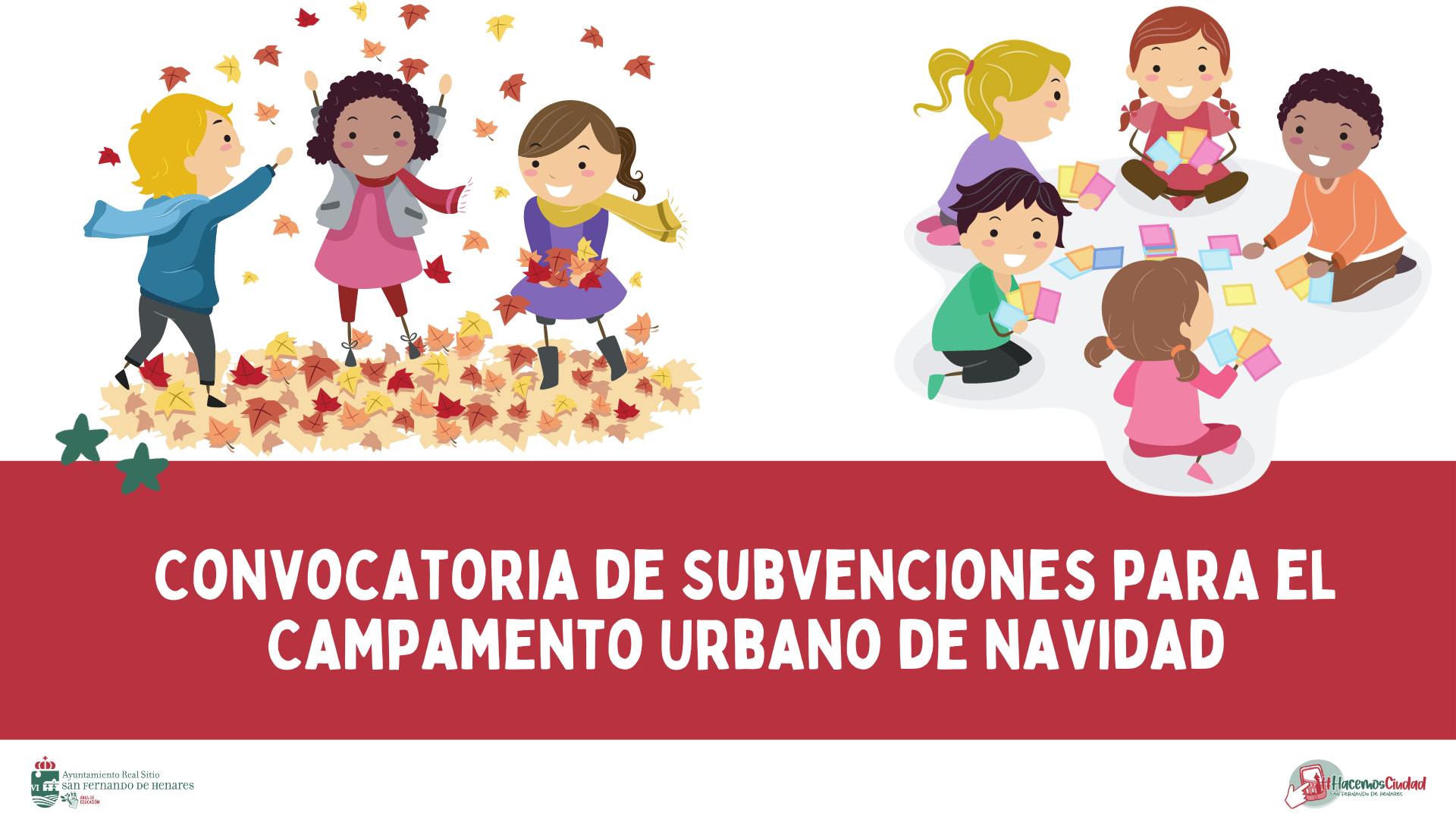 Convocatoria de ayudas para el Campamento Urbano de Navidad 2023