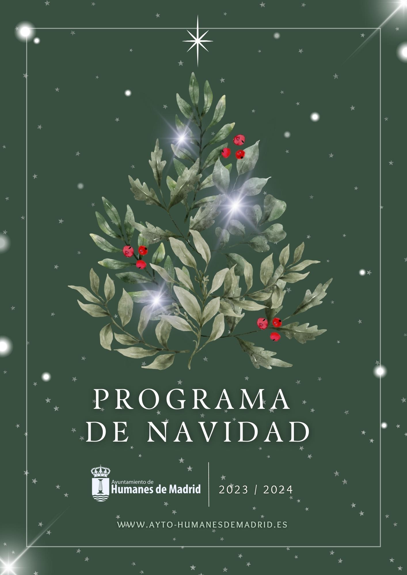 El Ayuntamiento de Humanes de Madrid presenta la Programación de Navidad 2023-2024